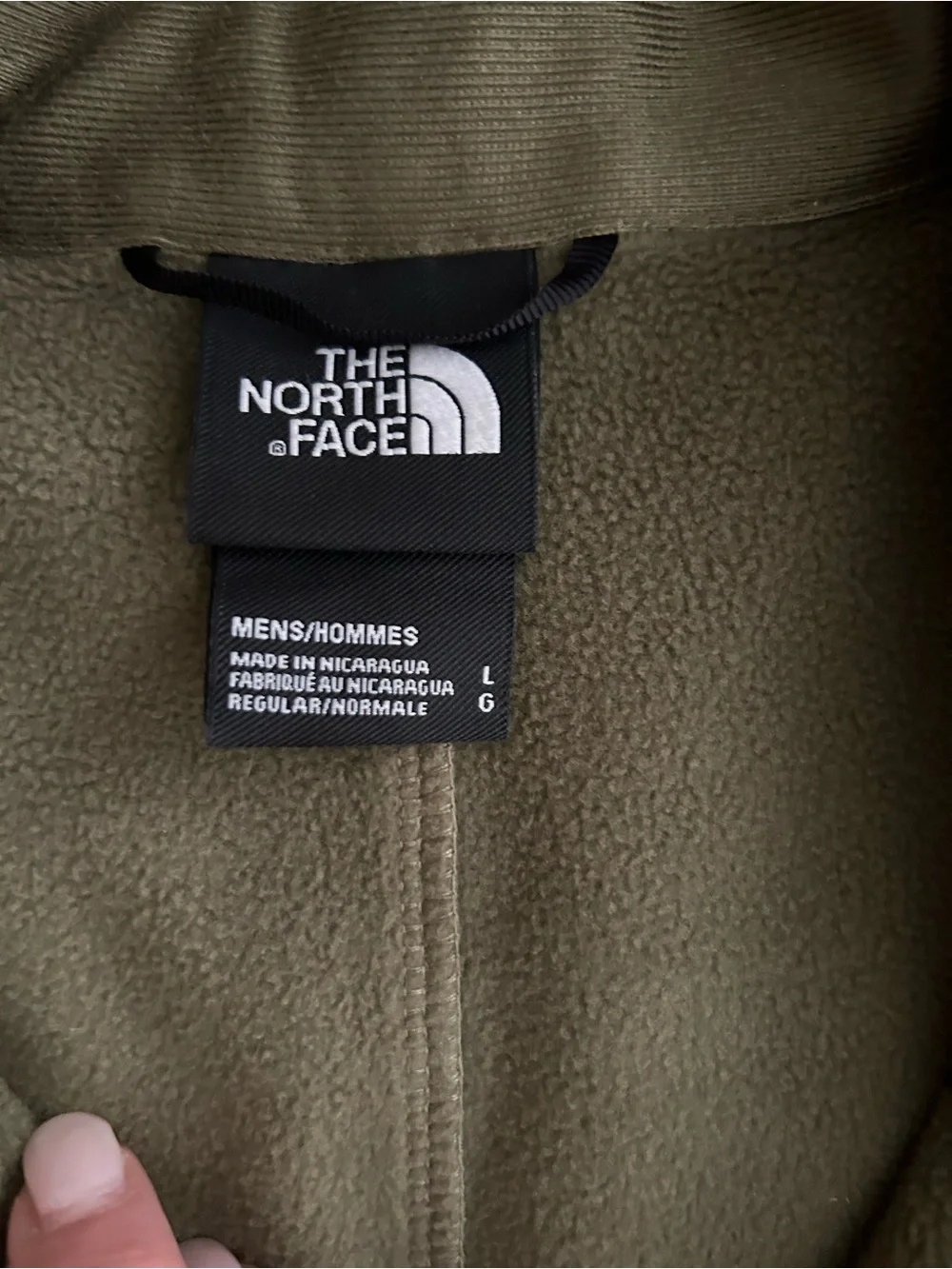 The North Face Men’s Olive Softshell Performance Jacket